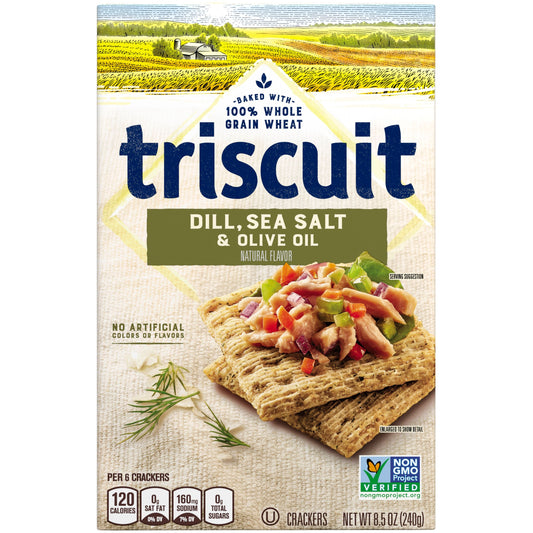 Nabisco Crackers Dill Sea Salt & Olive Oil; 8.5 Ounce; 6 Per Case - High Mart Wholesale