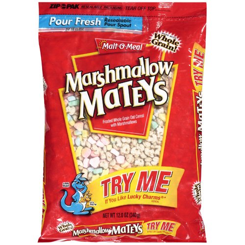 Malt O Meal Marshmallow Mateys Cereal; 12 Ounces; 12 Per Case - High Mart Wholesale