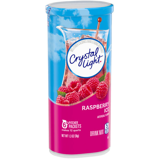 Crystal Light Crystal Light Raspberry Ice; 1.3 Ounces; 12 Per Case - High Mart Wholesale