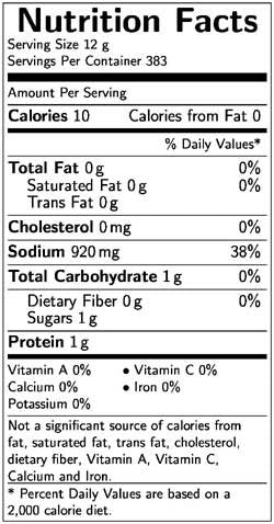 La Choy Lachoy Soy Soy Sauce Bulk; 4 Count; 1 Per Case - High Mart Wholesale