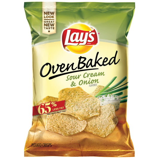 Lay's Bbq  Baked Potato Chips; 1.125 Ounce; 64 Per Case