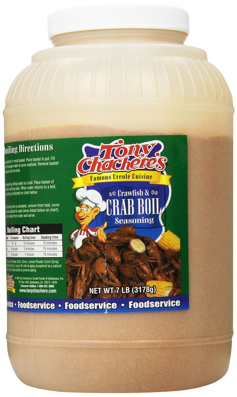 Tony Chachere's Creole Foods Crab Boil; 7 Pounds; 4 Per Case - High Mart Wholesale