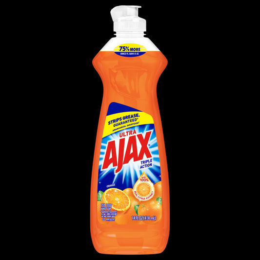 Ajax Ajax Dish Soap Triple Action Orange; 14 Fluid Ounces; 20 Per Case