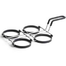 Tablecraft 4 Egg Nonstick Rings; 1 Each - High Mart Wholesale