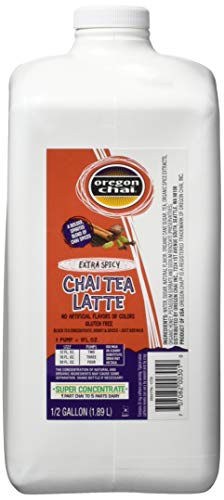 Oregon Chai Extra Spicy Super Concentrate; 0.5 Gallon; 4 Per Case - High Mart Wholesale