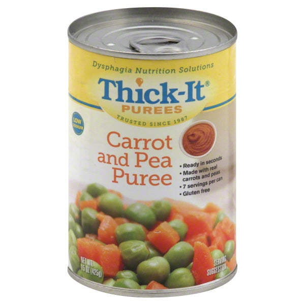 Thick-It Heat And Serve; Carrots & Pea Puree; 15 Ounce; 12 Per Case - High Mart Wholesale