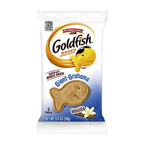Pepperidge Farms Goldfish Vanilla Whole Grain Giant Grahams; 0.9 Ounces; 300 Per Case