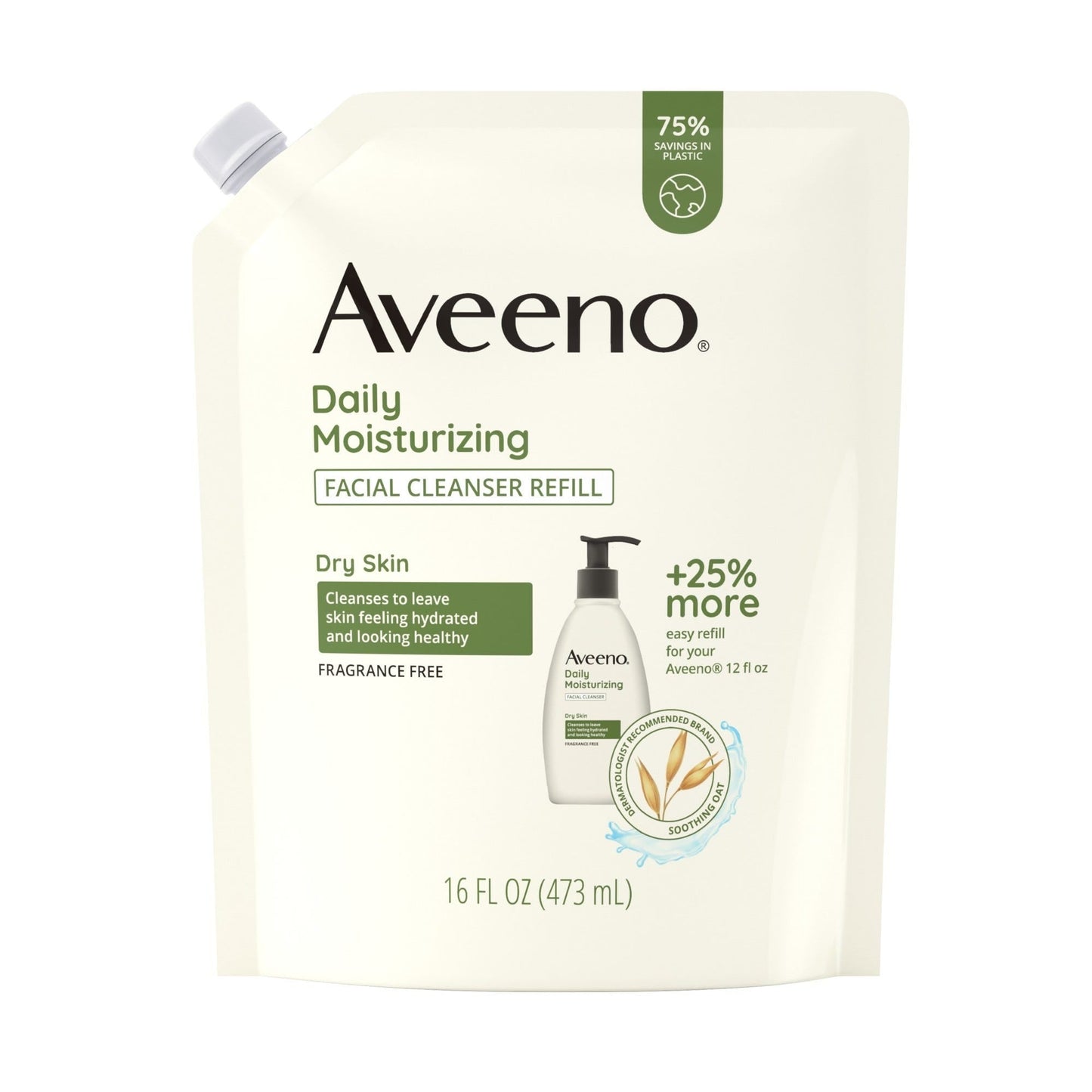 Aveeno Daily Moisturizing Cleanser 16Fz; 16 Fluid Ounce; 6 Per Case - High Mart Wholesale