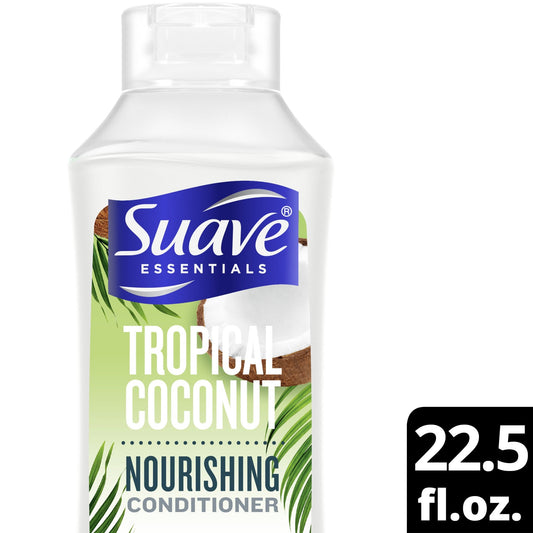 Suave Conditioner Tropical Coconut; 22.5 Fluid Ounces; 6 Per Case