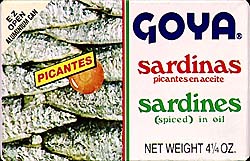 Goya Sardines Spice; 4.25 Ounces; 25 Per Case