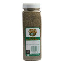 Spice Classics Ground Black Pepper; 18 Ounces; 6 Per Case - High Mart Wholesale