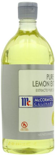 Mccormick Extract Lemon Pure Plastic; 1 Quart; 6 Per Case - High Mart Wholesale