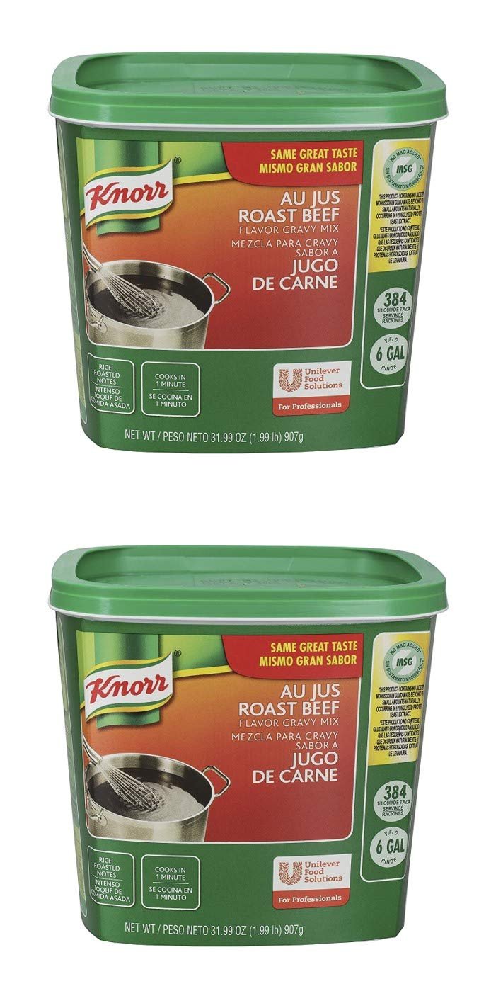 Knorr Au Jus Beef Sauce/Gravy Mix; 1.99 Pounds; 4 Per Case - High Mart Wholesale