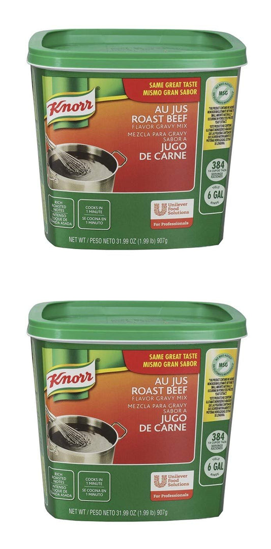 Knorr Au Jus Beef Sauce/Gravy Mix; 1.99 Pounds; 4 Per Case - High Mart Wholesale