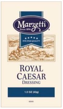 Marzetti Royal Caesar Dressing Single Serve; 1.5 Ounce; 60 Per Case - High Mart Wholesale