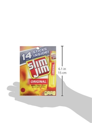 Slim Jim Gable Top Original; 3.92 Ounces; 7 Per Case