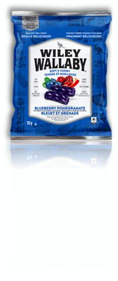 Wiley Wallaby Blueberry Pomegranate Licorice; 7.05 Ounces; 12 Per Case