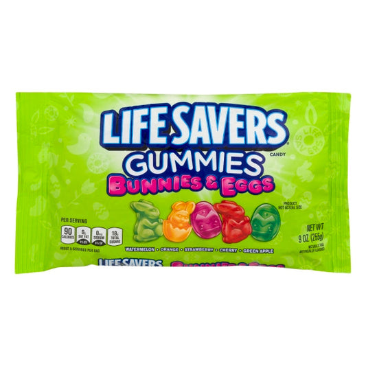 Lifesavers Life Savers Gummies Bunnie And Eggs Estee; 9 Ounces; 18 Per Case