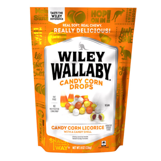 Wiley Wallaby Candy Corn Drops; 8 Ounce; 10 Per Case