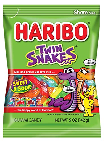 Haribo Twin Snakes; 8.3 Ounce; 8 Per Case - High Mart Wholesale