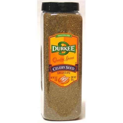 Durkee Celery Seed Whole; 16 Ounces; 6 Per Case - High Mart Wholesale