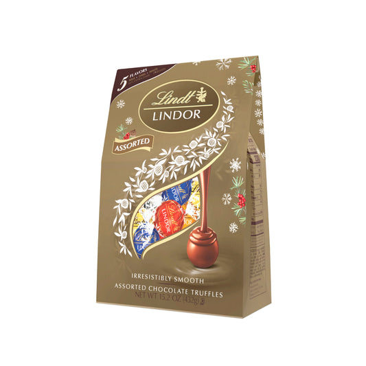 Lindt & Sprungli (Usa) Inc Holiday Assorted Lindor Bag; 15.2 Ounces; 8 Per Case