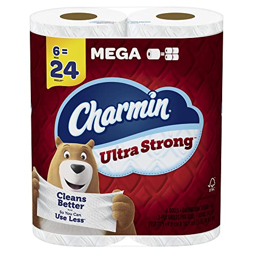 Charmin Ultra Strong Toilet Tissue Dry 2 Ply Unscented; 158 Square Foot; 4 Per Case