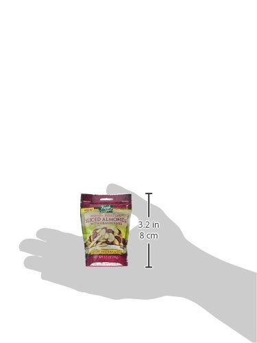 Fresh Gourmet Honey Roasted Sliced Almonds & Dried Cranberries; 3.5 Ounce; 9 Per Case - High Mart Wholesale
