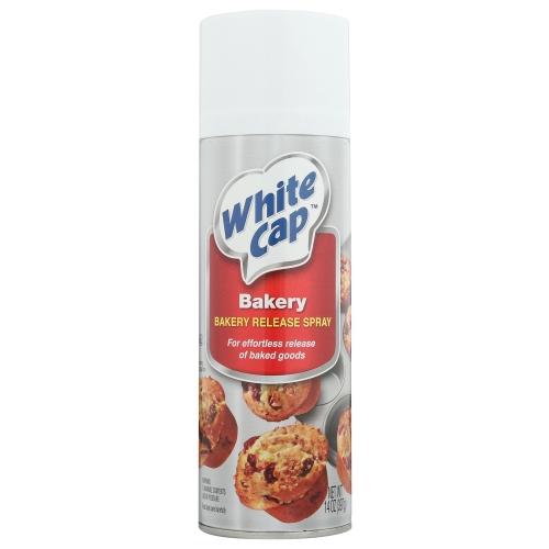 White Cap Baking Release Aerosol; 14 Ounce; 6 Per Case