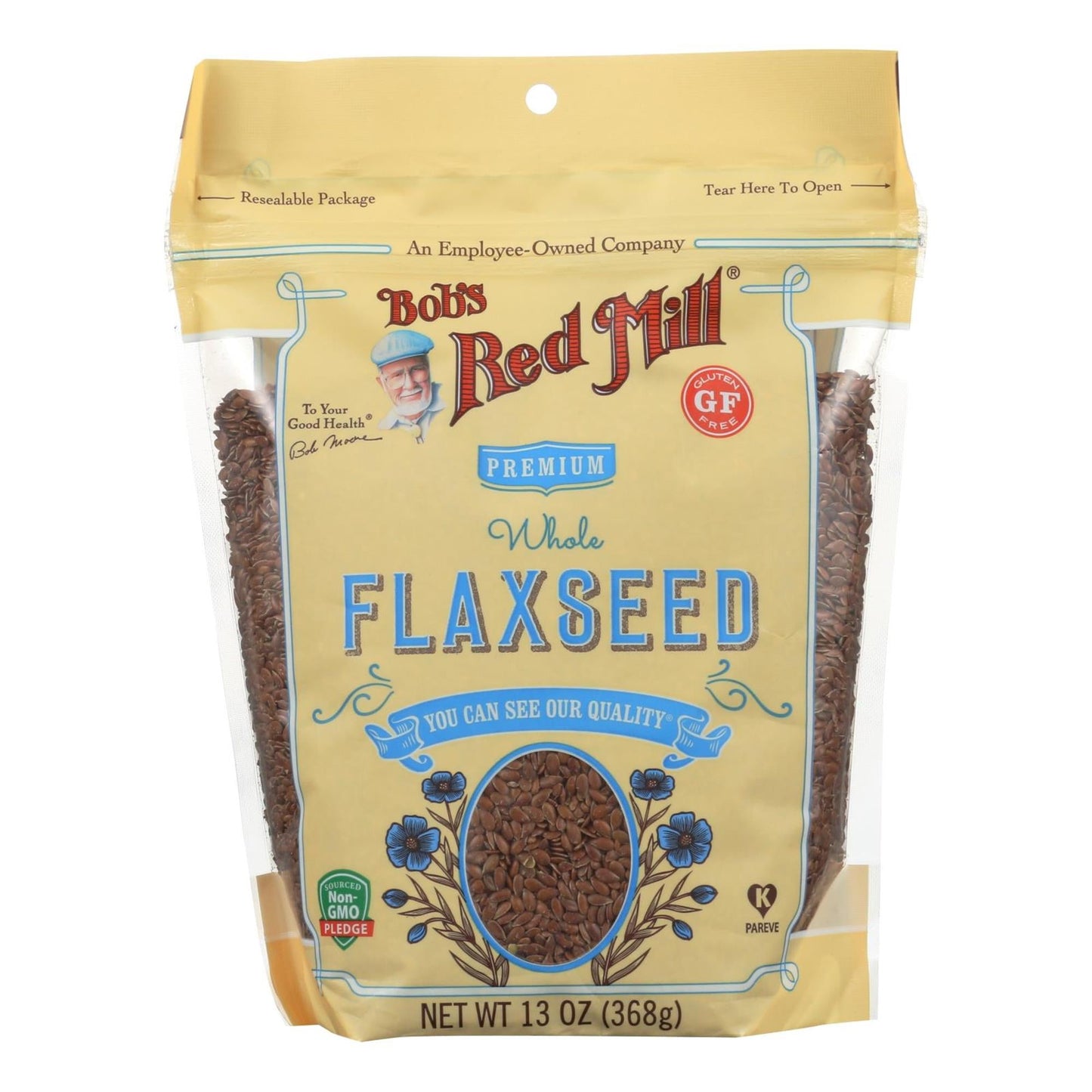 Bob's Red Mill Natural Foods Inc Flax Seed; 13 Ounces; 4 Per Case