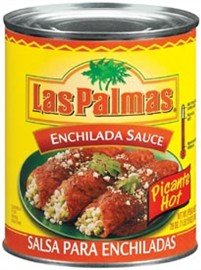 Las Palmas Hot Enchilada Sauce; 28 Ounces; 12 Per Case - High Mart Wholesale