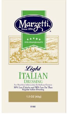 Marzetti Light Italian Dressing Single Serve; 1.5 Ounce; 60 Per Case - High Mart Wholesale