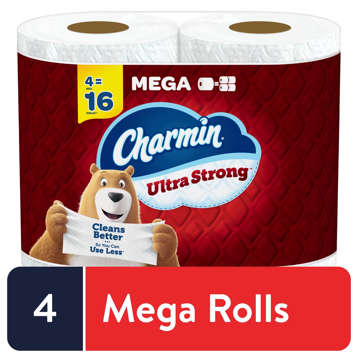 Charmin Ultra Strong Toilet Tissue Dry Unscented; 105 Square Foot; 6 Per Case