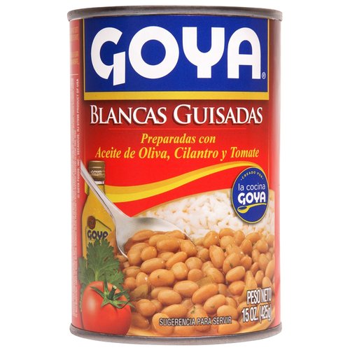 Goya White Beans In Sauce; 15 Ounces; 24 Per Case