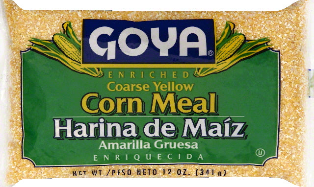 Goya Coarse Corn Meal; 12 Ounces; 24 Per Case - High Mart Wholesale