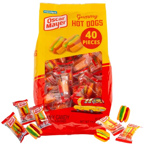 Frankford Candy Gummy Hot Dogs; 12.7 Ounces; 6 Per Case - High Mart Wholesale