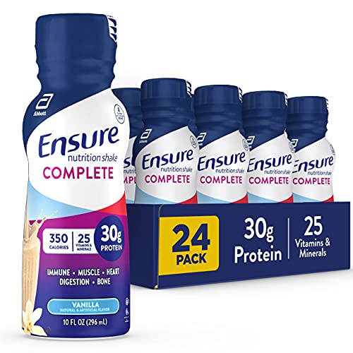 Ensure Complete Vanilla; 10 Fluid Ounce; 4 Per Box; 4 Per Case - High Mart Wholesale