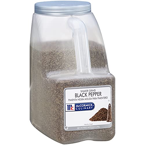 Mccormick Pepper Black Shaker Grind; 5 Pounds; 3 Per Case - High Mart Wholesale