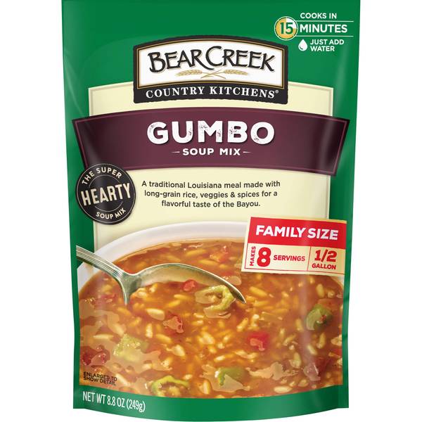 Bear Creek Gumbo Soup Mix; 8.8 Ounces; 6 Per Case - High Mart Wholesale