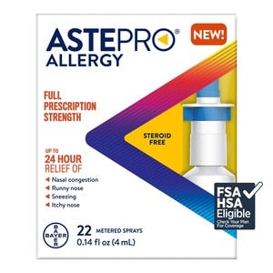 Astepro Adult; 0.37 Fluid Ounce; 3 Per Box; 8 Per Case