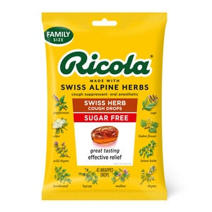 Ricola Sugar Free Swiss Herb; 45 Count; 6 Per Box; 6 Per Case