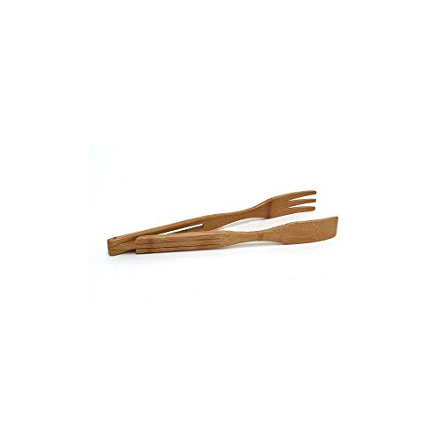 Front Of The House- Foh 12 Inch Wide Bamboo Tong; 12 Each; 1 Per Case - High Mart Wholesale