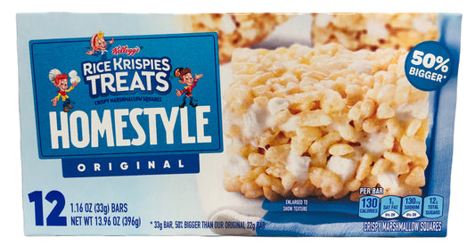 Kellogg's Rice Krispies Treats Squares Original; 13.96 Ounces; 4 Per Case