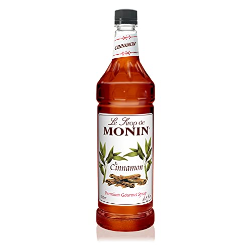 Monin Cinnamon Syrup; 1 Liter; 4 Per Case - High Mart Wholesale