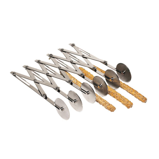 American Metalcraft Closed Multi-Wheel Pastry Cutter - 2.5 Inch X 9.5 Inch Tall; 1 Each - High Mart Wholesale