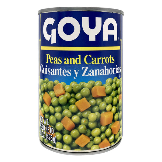 Goya Peas And Carrots; 15 Ounces; 24 Per Case - High Mart Wholesale