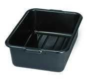 Tablecraft 7 Inch Black Tote Box; 12 Each; 1 Per Case - High Mart Wholesale