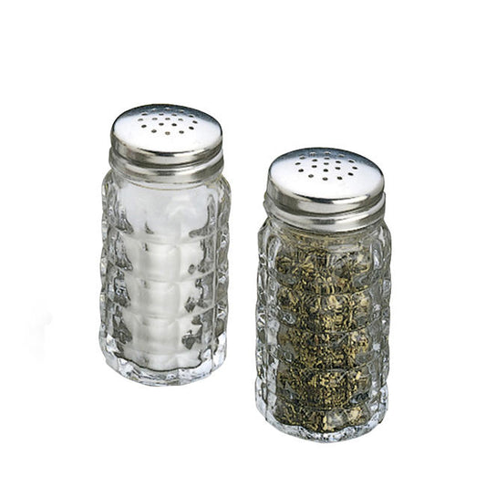 Tablecraft Salt & Pepper Shakers Nostalgia 1.5 Ounce; 12 Count; 4 Per Case - High Mart Wholesale