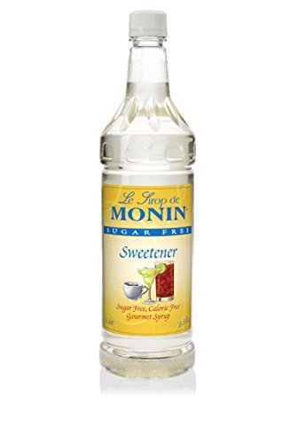 Monin Sugar-Free Sweetener; 1 Liter; 4 Per Case - High Mart Wholesale