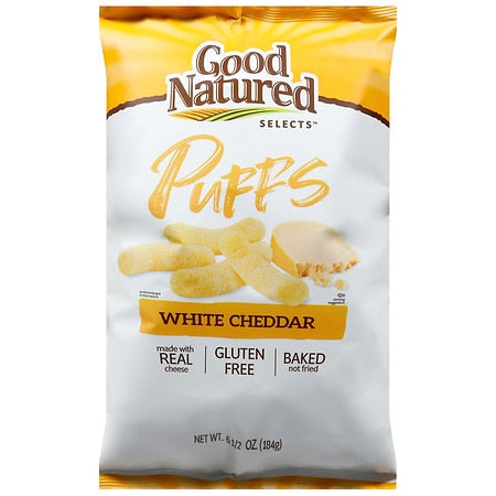 Good Natured Puffs White Cheddar; 6.5 Ounces; 6 Per Case - High Mart Wholesale